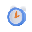 Clock reading time image